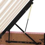 LED krevet za pohranu s madracem Ružičasta 90 x 190 cm Baršun | shoptok.hr