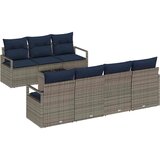  Set sofe s jastukom 8 pcs Siva poliratan | Eponuda.com