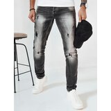 DStreet Spodnie męskie jeansowe szare | ePonuda.com