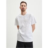 Guess White Men's T-Shirt Moisey - Men Cene