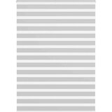 Zebra zavjesa svijetlosiva 155x230 cm Širina tkanine 150,9 cm Poliester | shoptok.hr