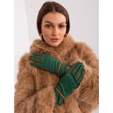 Wool Fashion Italia Gloves-AT-RK-238601.98-dark green | shoptok.hr