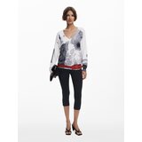Desigual Pulover siva / antracit siva / bijela | shoptok.hr
