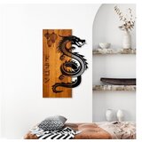 WALLXPERT dragon WalnutBlack Decorative Wooden Wall Accessory | ePonuda.com