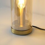 Just LIGHT. 14006-27 - Stona lampa BOTTLE 1xE14/25W/230V bežna/dimljena | Eponuda.com