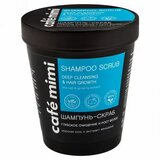 CafeMimi skrab šampon za kosu (ubrzavanje rasta kose, morska so i ženšen) 330g