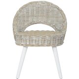  The Living Store Fotelj iz kubu ratana bel - Naslanjač, (21444592) | Shoptok.si