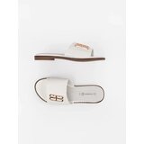 GOODIN White women's flip-flops on a flat sole | shoptok.hr