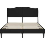  Krevetna konstrukcija Crna 120 x 200 cm Umjetna koža | shoptok.hr