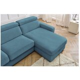 Bobochic Paris modra raztegljiva kotna sedežna garnitura (s kotom po izbiri) monaco | Shoptok.si