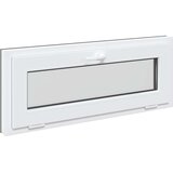  Prozor za podrum RISOR 110 x 40 cm PVC i staklo Antracit - Antracit 110 x 40 cm s dvostrukim staklenjem | shoptok.hr