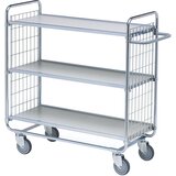 HelgeNyberg Nivojski voziček SERIJE 100, 3 nivoji, DxŠxV 800 x 460 x 1120 mm | Shoptok.si