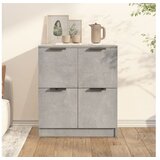 Komoda siva boja betona 60x30x70 cm od konstruiranog drva | shoptok.hr