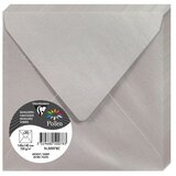 Clairefontaine kuverte Pollen 140x140mm 120gr silver 1/20 | shoptok.hr