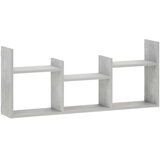  Zidna polica Betonska siva 97 5 x 17 x 40 cm - Betonska siva | shoptok.hr