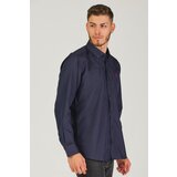 Dewberry G725 MEN'S SHIRT-DARK NAVY BLUE | Shoptok.si