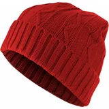 MSTRDS Beanie Cable Flap Beanie - Red