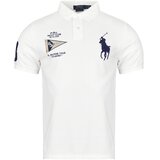 Polo Ralph Lauren Polo majice kratki rokavi Polo Big Pony Custom Slim Fit Bež Cene
