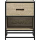 vidaXL Nočna omarica sonoma hrast 40x31x50 cm inženirski les | Shoptok.si