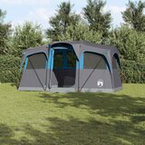  Obiteljski šator s krovom Plava i siva 435 x 255 x 216 cm | shoptok.hr