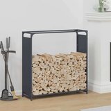  stojalo za drva antracit 90x28x90 cm hladno valjano jeklo | Shoptok.si