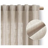 Restilo Bež zavesa 140x250 cm Valeta – Cene