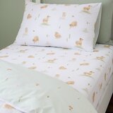 Bianca Bela napenjalna bombažna otroška rjuha za zakonsko posteljo 135x190 cm Mini Moo Cow – | Shoptok.si
