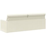 SOFA za 3 osobe Krem 220 x 81 x 82 cm Kordura tekstil Slike