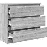  Komoda boja hrasta sonome 80x35x76 cm konstruirano drvo | shoptok.hr
