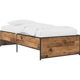  Okvir za krevet Staro drvo 80 x 200 cm Konstruirano drvo - Staro drvo | shoptok.hr