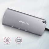 Axagon hub 6v1, usb,glan,hdmi,pd 100W, sata M.2, 20 cm usb-c Cene