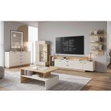 Mömax Široka Komoda Meolo, Kašmir/hrast | Shoptok.si