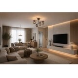 Brilagi Plafonski luster DIOR 4xE27/60W/230V crna/zadimljeno siva | Eponuda.com