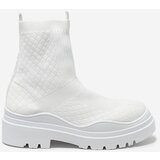 Resti White women's flat-heeled boots Seritis - Footwear | ePonuda.com