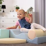 Jastučići za penjanje, meke igračke, 6-dijelni set jastučića za djecu, poligon (pastelne boje) | shoptok.hr