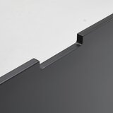 MID.YOU visoka komoda, antracit, črna | Shoptok.si