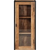 Zidni kupaonski ormarić 40x30x90 cm od drva bagrema i željeza | shoptok.hr