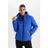 Defacto Fit Water Repellent Puffer Jacket Hooded Zippered Pocket Waterproof | ePonuda.com