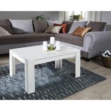 Time klubska miza, 90/46/50 cm bela | Shoptok.si