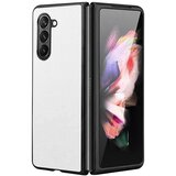 Torbica leather fold za samsung F946B galaxy z fold 5 5G bela