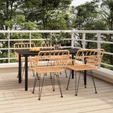 vidaXL 5-dijelni vrtni blagovaonski set od poliratana | shoptok.hr