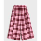 Sinsay Wide leg hlače u kocku | shoptok.hr