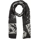 Desigual FLORAL BW RECTANGLE Crna