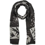 Desigual Šali & Rute FLORAL BW RECTANGLE Črna | Shoptok.si