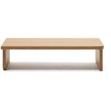 Kave Home Mizica v hrastovem dekorju v naravni barvi 75x140 cm Oaq – | Shoptok.si