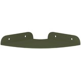  Lebdeća polica s policom 4 pcs Maslinasto zelena 15 x 15 x 2 cm | shoptok.hr