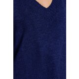 Trendyol Navy Blue Mini Knitwear Soft Texture Dress | shoptok.hr