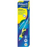 Pelikan Nalivno pero Roler Griffix za levičarje + 2 črnilna vložka, neon modro | Shoptok.si