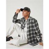 Koton Plaid Lumberjack Shirt Classic Collar Long Sleeve | shoptok.hr