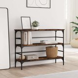  Konzolni stol boja hrasta 100x32x75 cm od konstruiranog drva | shoptok.hr